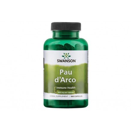 SW424 - Pau d’Arco 500 mg 100 Capsules в категория Отслабване. Pau d’Arco