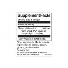 Phosphatidylserine 100 мг 90 гел-капсули Phosphatidylserine 100 мг 90 гел-капсули