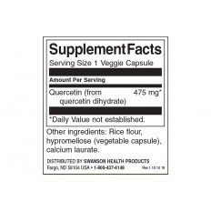 Quercetin (Кверцетин) 475 мг 60 капсули Quercetin (Кверцетин) 475 мг 60 капсули