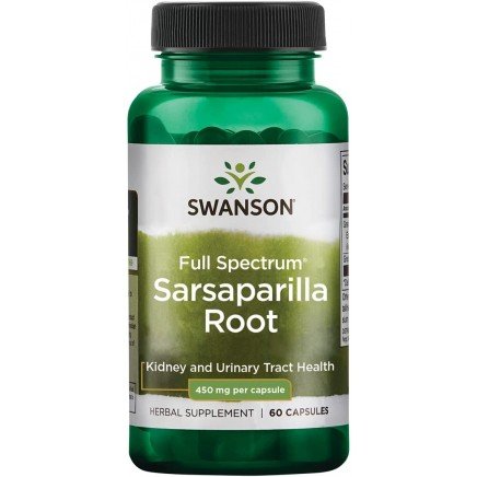 SWS-11404 - Sarsaparilla Root 450 mg 60 Capsules в категория Антиоксиданти.
