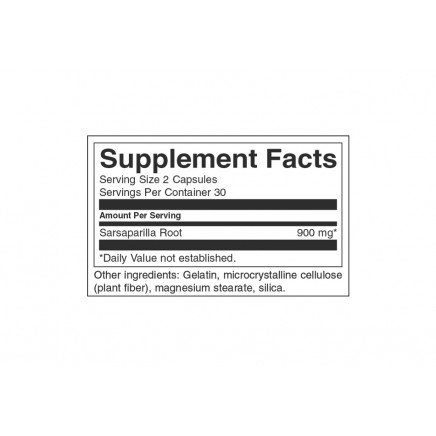 SWS-11404 - Sarsaparilla Root 450 mg 60 Capsules в категория Антиоксиданти.