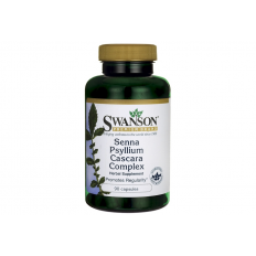 Senna Psyllium Cascara Complex 90 капсули
