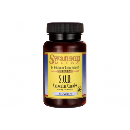 SWU157 - S.O.D. Antioxidant Complex 60 Capsules в категория . S.O.D. Antioxidant Complex