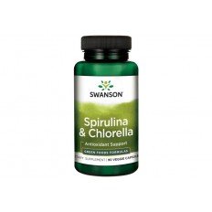 Spirulina & Chlorella 90 вегетариански капсули