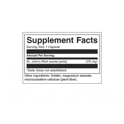 SWS-11352 - St. Johns Wort 375 mg 60 Capsules в категория Стрес. St. Johns Wort
