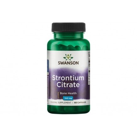 SW1195, SWS-11195 - Strontium Citrate 340 mg 60 Capsules в категория Минерали.