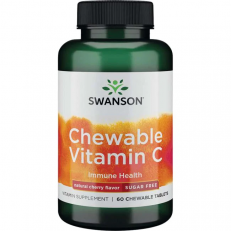 Sugar-Free Vitamin C Cherry Flavor 60 дъвчащи таблетки Sugar-Free Vitamin C Cherry Flavor 60 дъвчащи таблетки