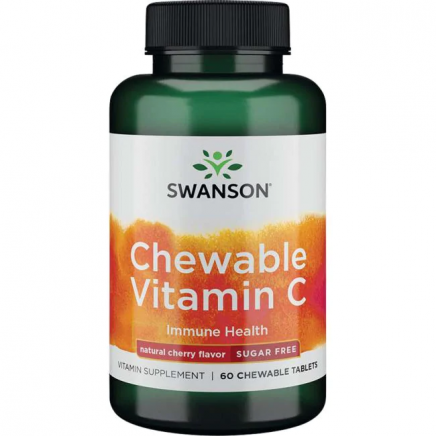 SW1538 - Sugar-Free Vitamin C Natural Cherry Flawor 60 Chewable Tablets в категория