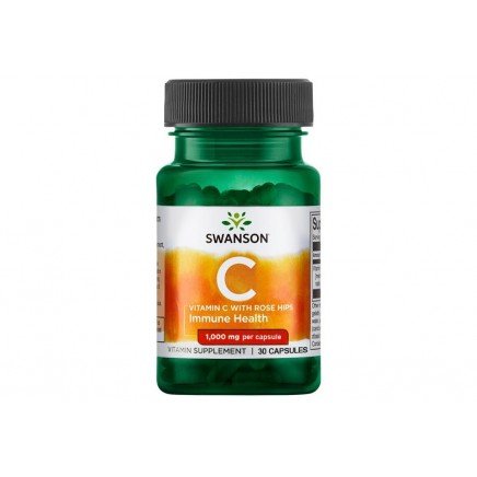 SWS-11251 - Vitamin C with Rose Hips 1000 mg 30 Capsules в категория Витамини.