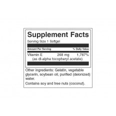 Vitamin E 400 IU 60 гел-капсули Vitamin E 400 IU 60 гел-капсули