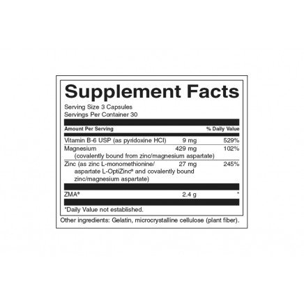 SWU1006 - ZMA Anabolic Mineral Support Formula 90 Capsules в категория . ZMA Anabolic