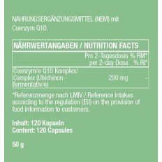 Coenzyme Q10 Depot Complex 200 мг 120 капсули Coenzyme Q10 Depot Complex 200 мг 120 капсули
