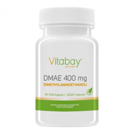 - DMAE (Dimethylaminoethanol) 400 mg 60 Capsules в категория Мозъчна