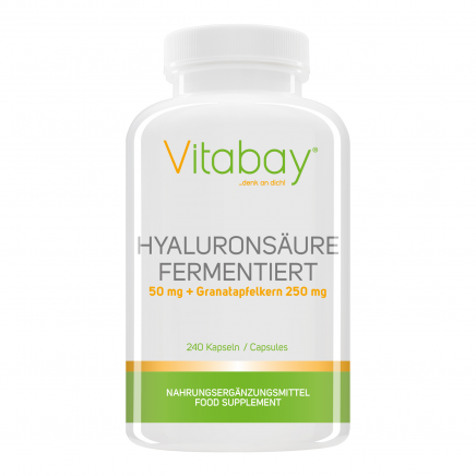 VTB-KVNRW5 - Hyaluronic Acid 50 mg + Pomegranate 250 mg 240 Capsules в категория Анти