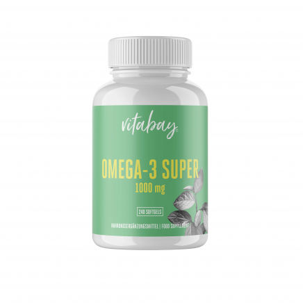 VTB-56LQYV - Omega-3 Super 1000 mg 240 Softgels в категория Стави и кости.