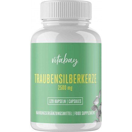 - Traubensilberkerze 2500 mg 120 Capsules в категория Растителни