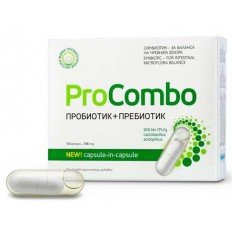 ProCombo пробиотик+пребиотик 10 капсули ProCombo пробиотик+пребиотик 10 капсули