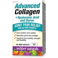 Advanced Collagen + Hyaluronic Acid and Boron 40 мини каплети