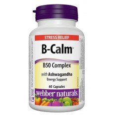 B-CALM® B50 Комплекс с Ашваганда 60 капсули B-CALM® B50 Комплекс с Ашваганда 60 капсули