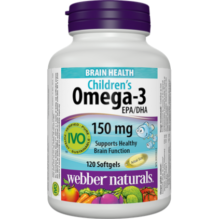 WBR-03349 - Children’s Omega-3 250 mg 120 softgels в категория . Омега-3 за