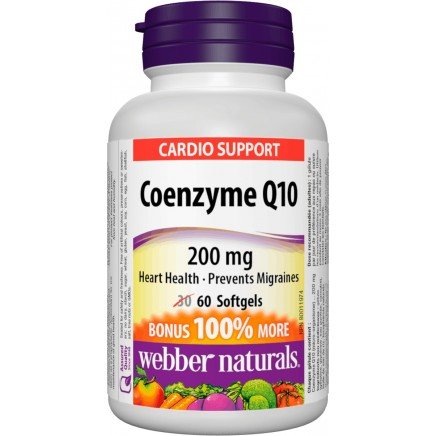 WBR-03298 - Coenzyme Q10 200 mg 30 Softgels в категория Анти ейдж