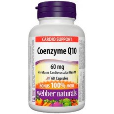 Coenzyme Q10 60 мг 60 капсули Coenzyme Q10 60 мг 60 капсули