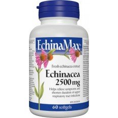 EchinaMax® Ехинацея Екстракт 2500 мг 60 гел-капсули