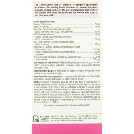 - FemmeCalm™ Еstrogen Formula 60 V Caps в категория . Естроген Формула