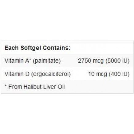 - Halibut Liver Oil 180 softgels в категория . Масло от Черен дроб на