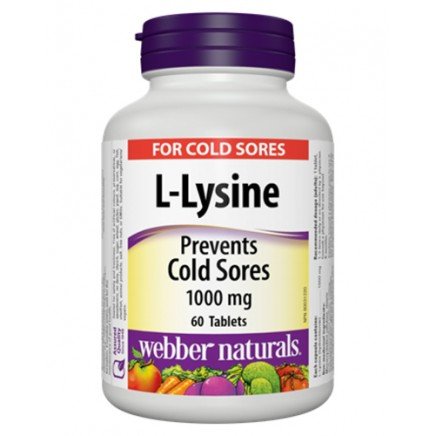 WBR-03233, WBR-32338 - L-Lysine 1000 mg 60 tablets в категория Херпес.