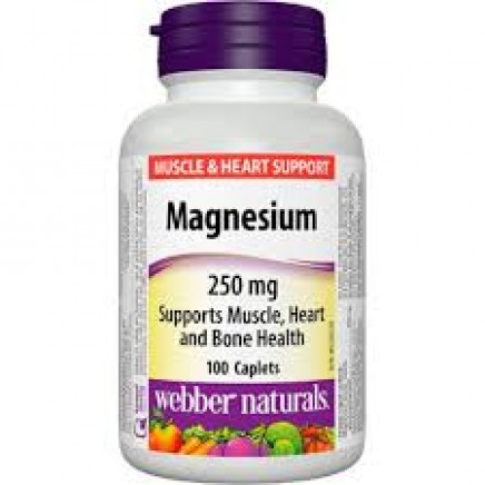 WBR-03163 - Magnesium 250 mg 100 caplets в категория Минерали. Магнезий