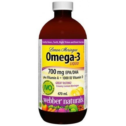 - Оmega-3 Liquid plus Vitamin A + Vitamin D3 470 ml в категория Мозъчна