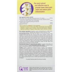 Osteo Back Pain Relief with InflamEase 275 мг 120 капсули Osteo Back Pain Relief with InflamEase 275 мг 120 капсули