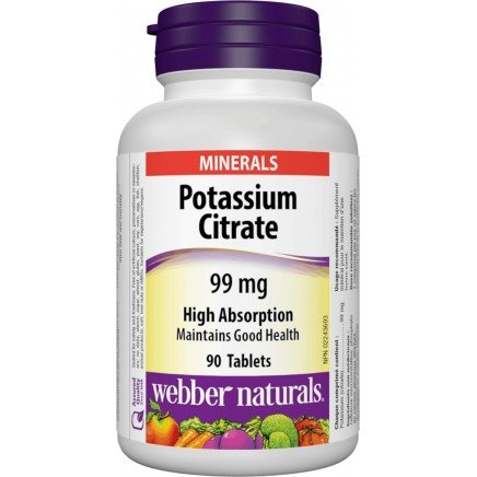 WBR-031317 - Potassium Citrate High Absorption 99 mg 90 Tablets в категория