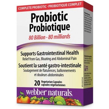 - Probiotic 80 Biilion CFU 20 Vegetarian Capsules в категория Диария. Probiotic 80