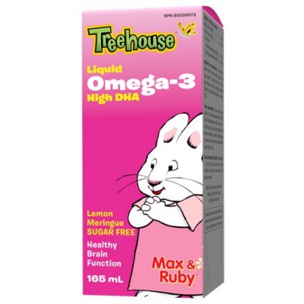 - TREEHOUSE™ MAX & RUBY Liquid Omega-3 High DHA в категория . TREEHOUSE™