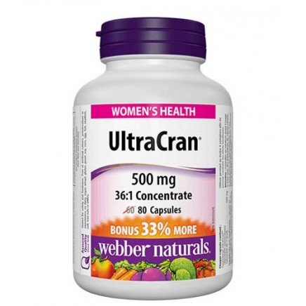 - UltraCran 500 mg 36:1 Concentrate 80 Capsules в категория Бактериални