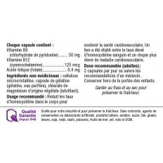Vitamin B6 + B12 + Folic Acid 120 капсули Vitamin B6 + B12 + Folic Acid 120 капсули