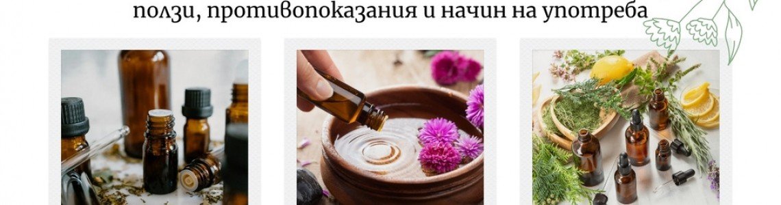 Етерични масла – ползи, противопоказания и начин на употреба