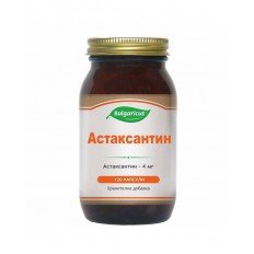 Астаксантин 4 мг 120 капсули Bulgaricus Астаксантин 4 мг 120 капсули Bulgaricus