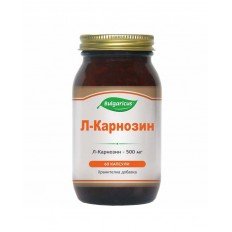 Л-Карнозин 500 мг 60 капсули Bulgaricus Л-Карнозин 500 мг 60 капсули Bulgaricus