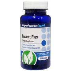 Resvert Plus 250 mg 60 vegicaps I Supplement Spot