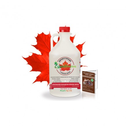 ZDR-72494 - Maple Syrup 1000 ml в категория Диабет. Канадски Кленов