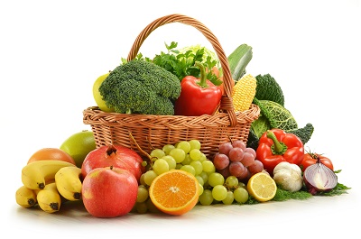 Плодовете и зеленчуците съдържат много антиоксиданти, които предпазват от развитие на оксидативен стрес