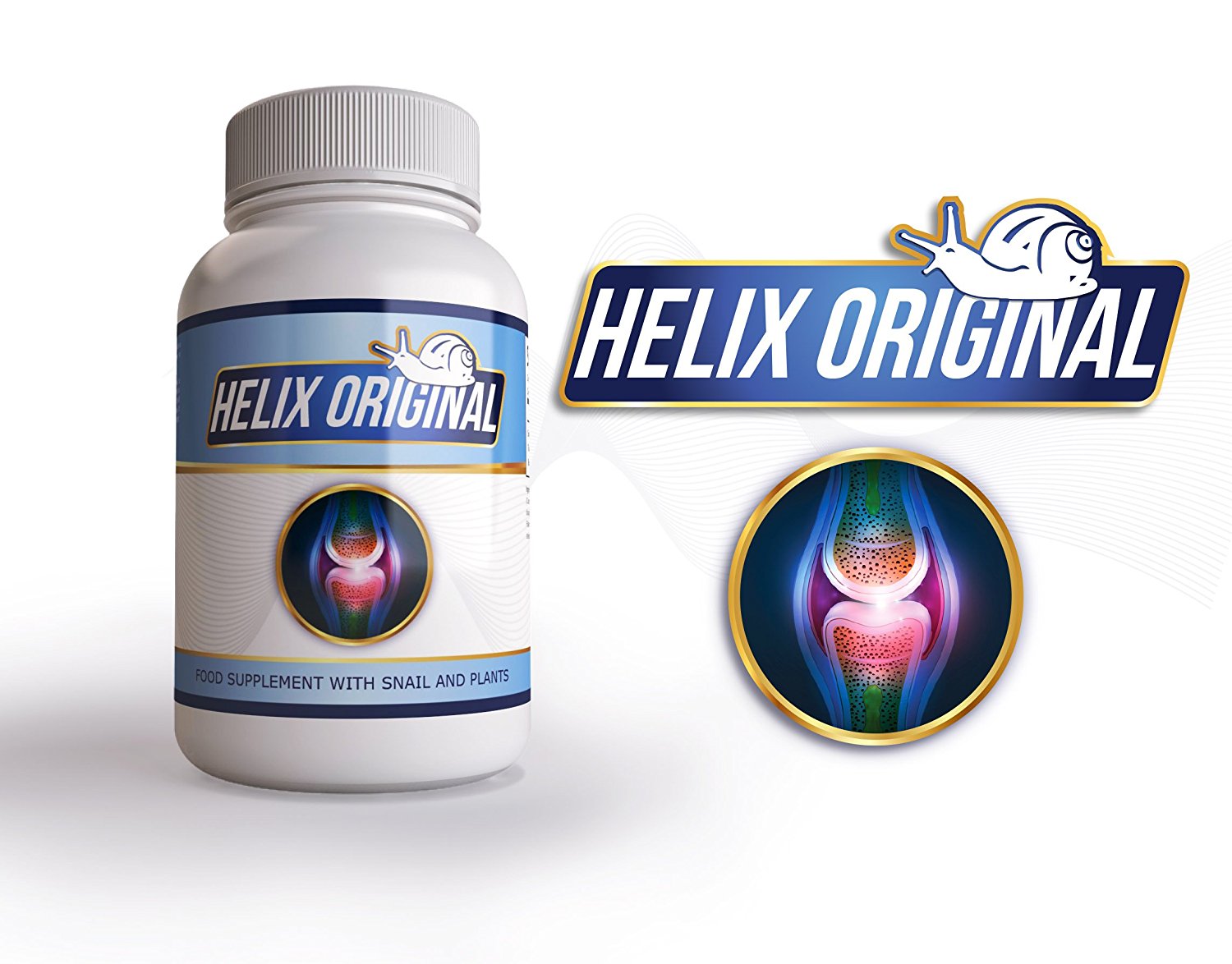 Helix Original е хранителна добавка на капсули, която поддържа структурата на хрущялите, ставите, костите, връзките и сухожилията
