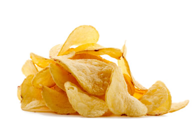 Чипс/пържени картофи  – наричат го още калорийна бомба.