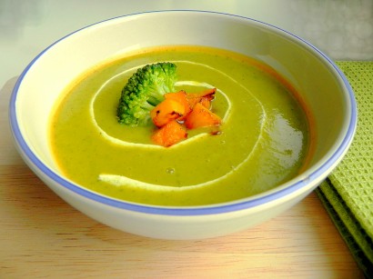 Супа с броколи и тиква